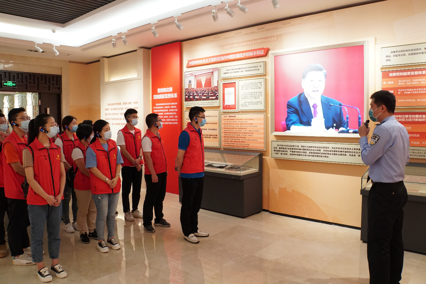 南宫NG娱乐光电党委组织开展旅行广东省反腐倡廉教育基地学习活动